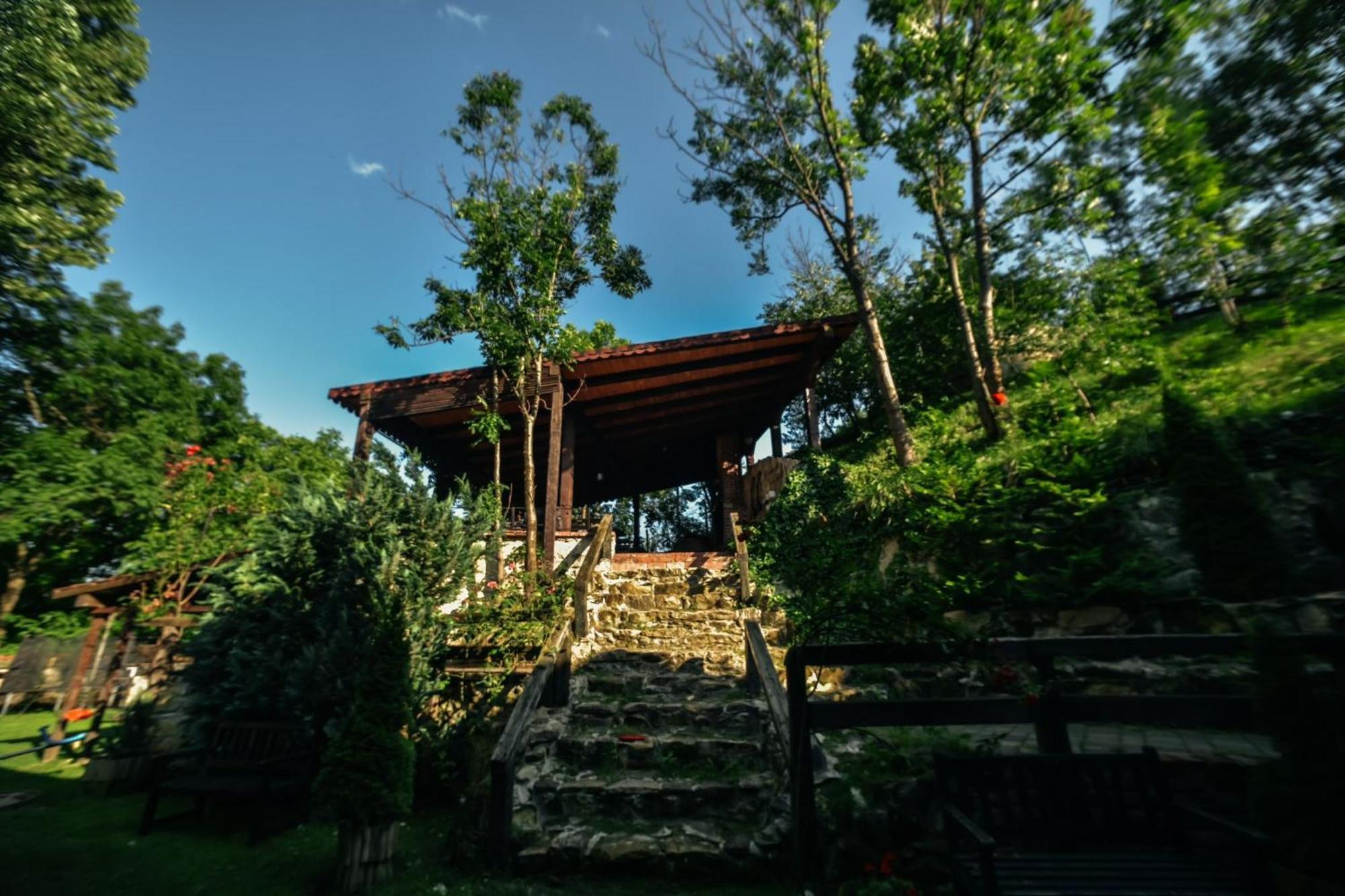Pensiunea Casa Dacilor Podeni ภายนอก รูปภาพ